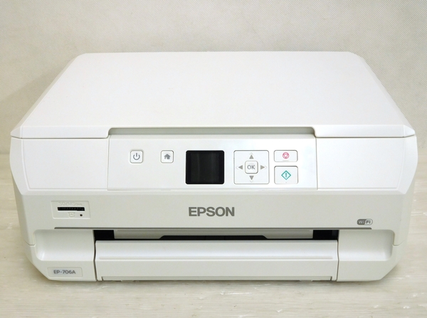【楽天市場】【中古】EPSON カラリオ EP-706A インクジェット 複合機 プリンタ・インク 複合機 エプソン T1828917