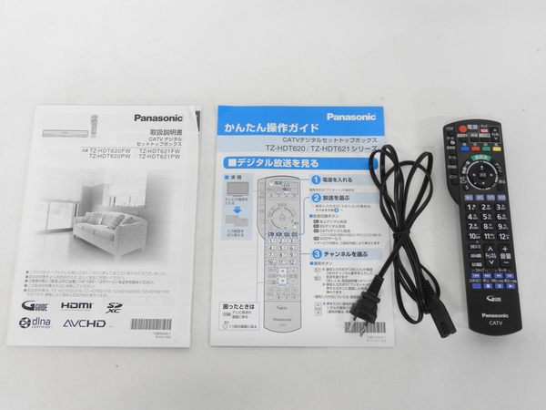 【楽天市場】美品【中古】 Panasonic CATV デジタル STB セットトップボックス TZ-HDT620PW F1828968