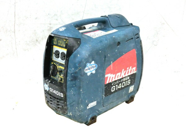 中古 Makita マキタ G140is マキタ ポータブルインバータ発電機 防音型 電動工具 M Simplifiers Dk