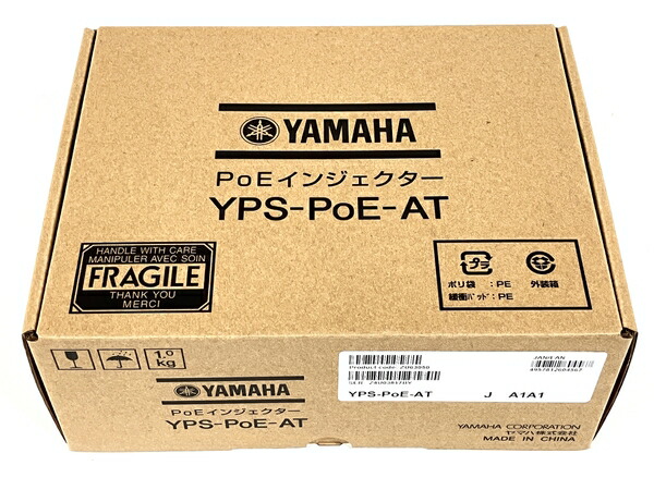 未使用 YAMAHA ヤマハ PoE インジェクター YPS-PoE-AT F6855237 祝開店！大放出セール開催中