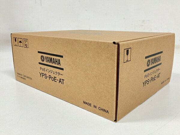 返品?交換対象商品】 未使用 YAMAHA ヤマハ PoE インジェクター YPS-PoE-AT F6855231  condominiotiradentes.com