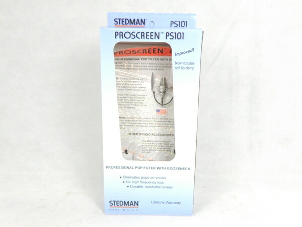 楽天市場 中古 Stedman ステッドマン Pro Screen Ps101 ポップアップスタンド ポップ スクリーン ガード 録音 収録 K Rere 安く買えるドットコム