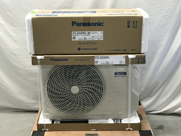 優先配送 未使用 【中古】 Panasonic パナソニック エオリア CS-222DFL インバーター冷暖房除湿タイプ ルームエアコン  F6502852 Sokunou-css.edu.om