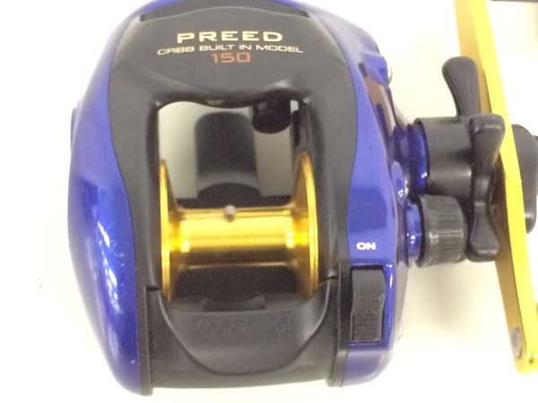 楽天市場 中古 Daiwa ダイワ Preed 150 早技 ベイト リール ライトタックルソルトウォーター用 釣具 K Rere 安く買えるドットコム