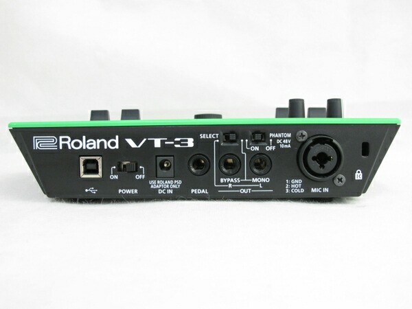 楽天市場 中古 Roland ローランド Vt 3 ボイストランスフォーマー Voice Transformer N Rere 安く買えるドットコム