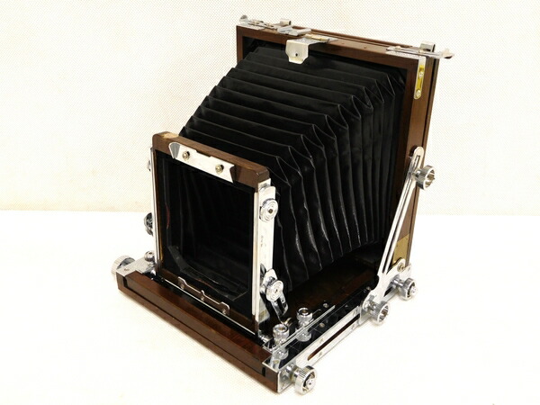 楽天市場 中古 長岡製作所 シノゴ 大判 カメラ 本体のみ 4x5 蛇腹 茶色 カメラ 光学機器 ビンテージ クラシカルカメラ T Rere 安く買えるドットコム