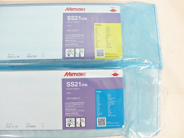 Mimaki SS21ink 新品未開封5本セット ミマキプリンターインク-