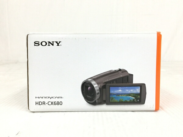 楽天市場 未使用 中古 Sony Handycam Hdr Cx680 ビデオカメラ ブロンズブラウン ハンディカム ソニー 18年製 O4626004 Rere 安く買えるドットコム