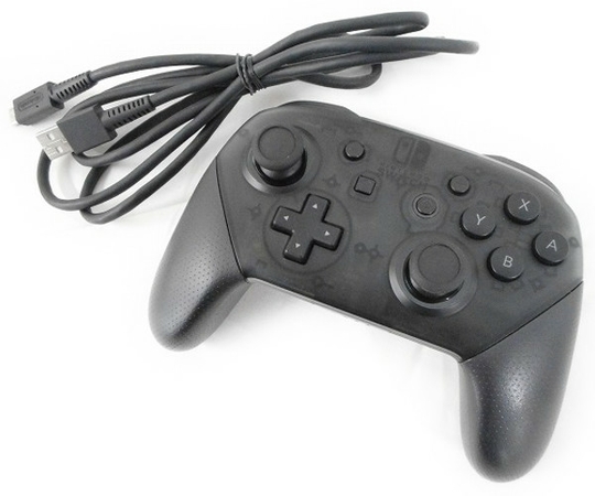 【楽天市場】【中古】 任天堂 Nintendo Pro コントローラー HAC-013 ブラック ゲーム機 おもちゃ 付属品 SWITCH W2788295：ReRe（安く買えるドットコム）