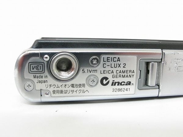 【楽天市場】【中古】 LEICA ライカ C-LUX 2 ブラック コンパクト デジタル カメラ 738万画素 T2697809：ReRe