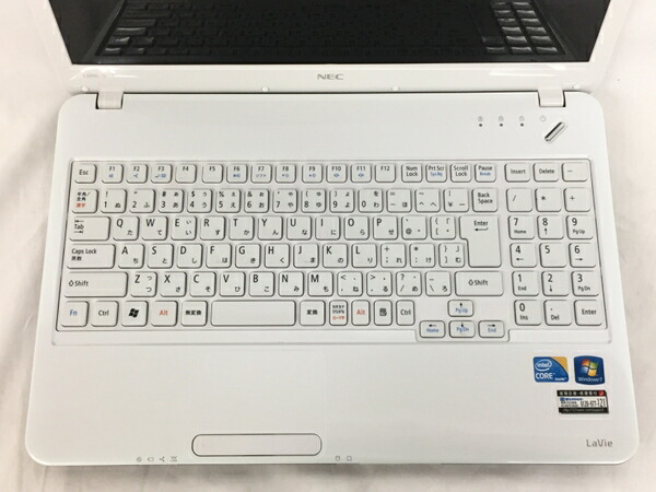 楽天市場 中古 Nec Lavie S Ls550 Ds6w Pc Ls550ds6w 15 6型 ノート Pc I5 480m 4gb 640gb Win7 スノーホワイト T2 Rere 安く買えるドットコム