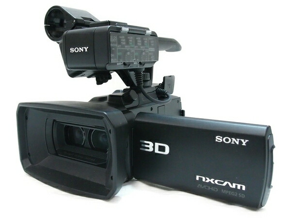 楽天市場 中古 中古 Sony Hxr Nx3d1j Nxcam 3dカムコーダー 業務用 ビデオ カメラ コンパクト S2618448 Rere 安く買えるドットコム
