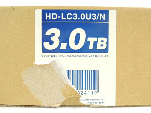 楽天市場 中古 Buffalo バッファロー Hd Lc3 0u3 N 外付け ハードディスク 3tb Y Rere 安く買えるドットコム