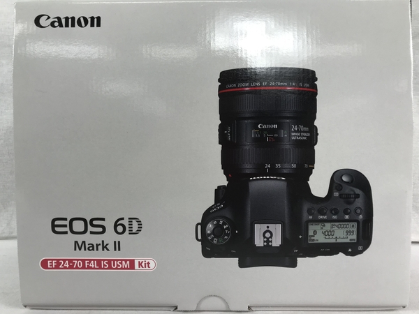 楽天市場 未使用 中古 Canon Eos 6d Mark Ii Ef 24 70 F4l Is Usm レンズキット S Rere 安く買えるドットコム