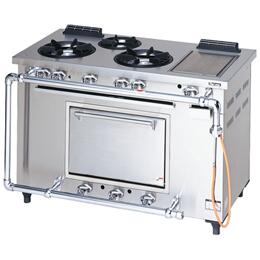 新品マルゼン ガス調理台 晴れ晴れしい手合い 熱っぽい一皿付 MGRD-126TD 幅1200x奥ふかさ600x高さ800  製造会社直送  貨物輸送無料（構成要素離島を除く） 車上渡し  搬入据え付ける・別途  製造会社引きうける１年