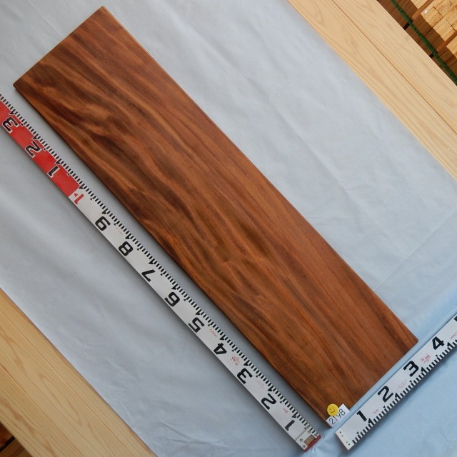 モンキーポッド 一枚板 2198 長さ136cm 幅35cm-35cm 厚み2.0cm 木材 銘木 天然木 無垢 テーブル カウンター 棚【送料無料♪】≪通常商品≫|九州の材木屋 -木のやすらぎ館