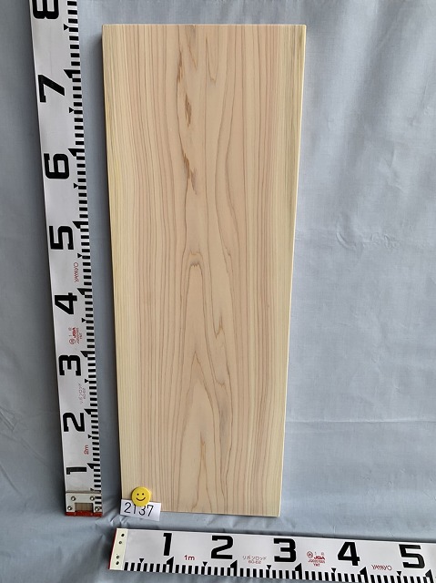 神棚板 桧 2137 長さ75cm 幅27cm 厚み3.0cm まな板 棚板 板 桧板 木材 送料無料♪ ≪通常商品≫