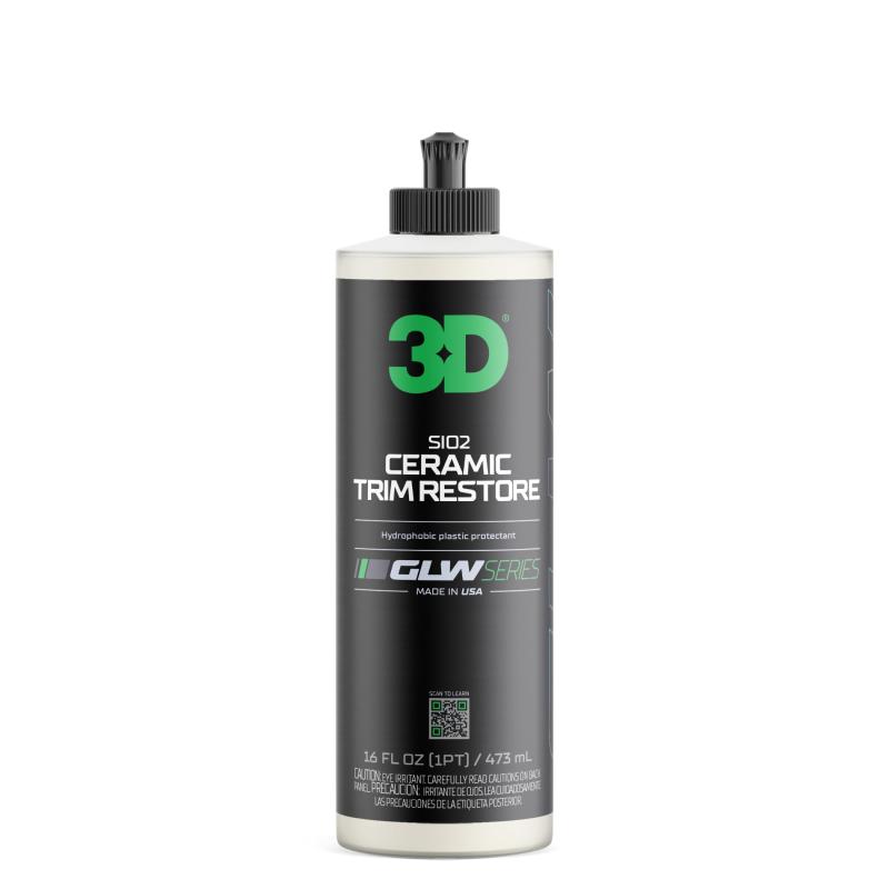 3D Car Care セラミックトリムリストア 未塗装樹脂艶出し保護 復活剤 劣化防止 大容量 473ml