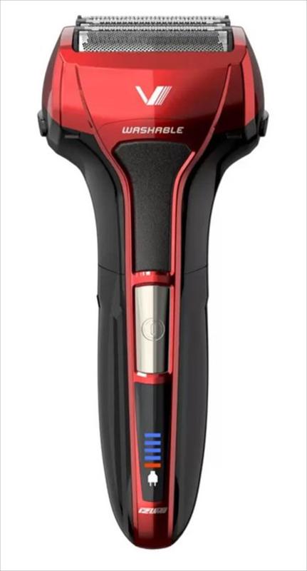 マクセルイズミ 5枚刃ひな形 往復式電気カミソリ IZF-V553W 赤いこと