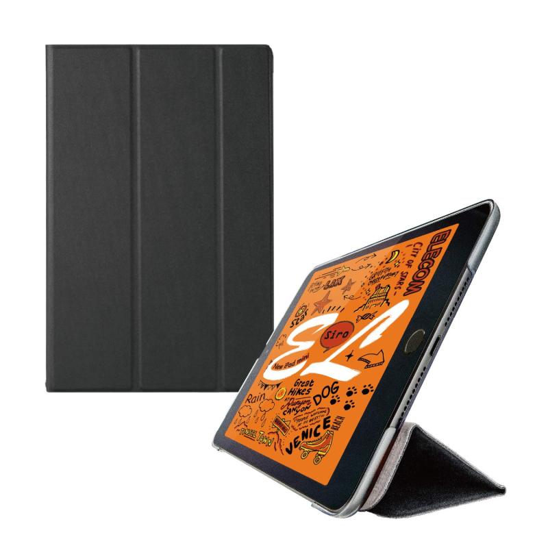 エレコム iPad mini 第5/4世代 (2019/2015年) ケース フラップカバー 背面クリア ソフトレザー 2アングル ブラック TB-A19SWVBK 5,931円