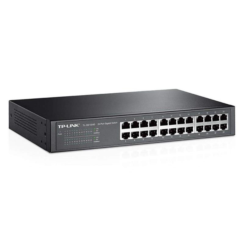 TP-Link Giga対応 10/100/1000Mbps スイッチングハブ 24ポート 5年 金属筺体 TL-SG1024D