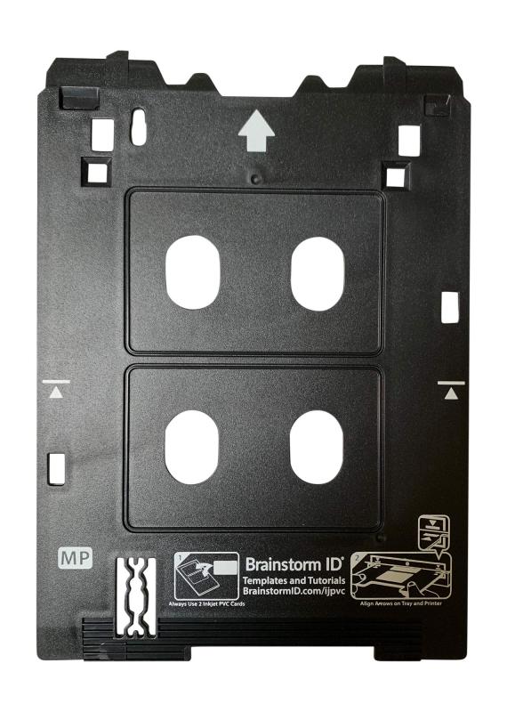 Brainstorm ID インクジェットポリ塩化ビニルカードトレイ Canon PIXMA TS82xx、TS83xx、TS95xxシリーズプリンター(Canon MP/多目的トリンター)用