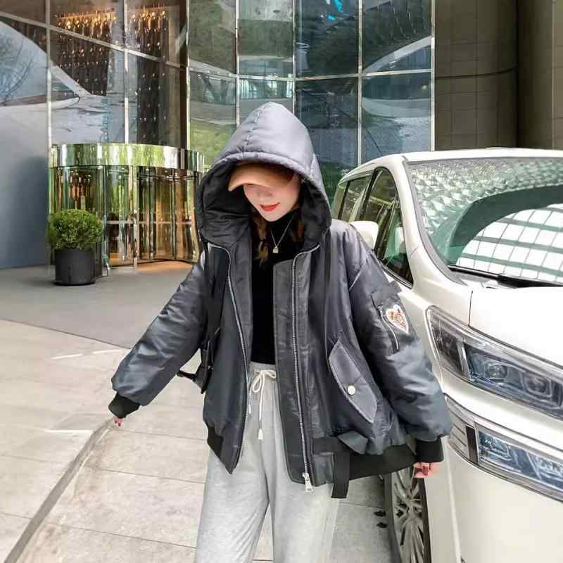 レディース 落ち込む上衣 遊撃手丈 朦々たる 心地好い 表どおり 秋冬 生あたたかい 防寒 アウター 軽さ ナイロン原材料