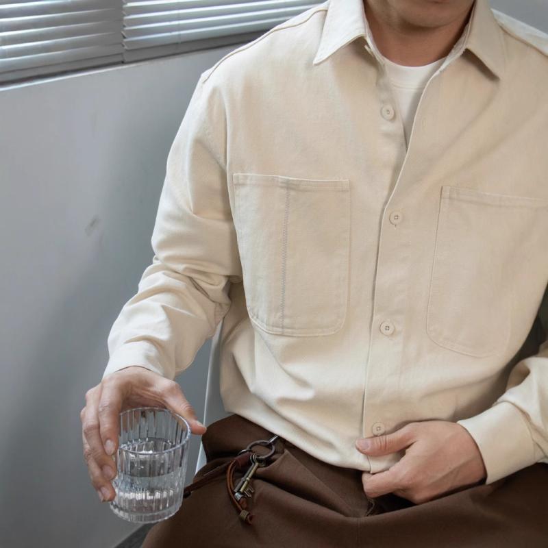 メンズ ゆったり長袖 刺しゅう ダブル隠し プルオーバー 歳月 心地よい トップス 上衣 日常使い走り 軽さ 綿織物混 今めかしい