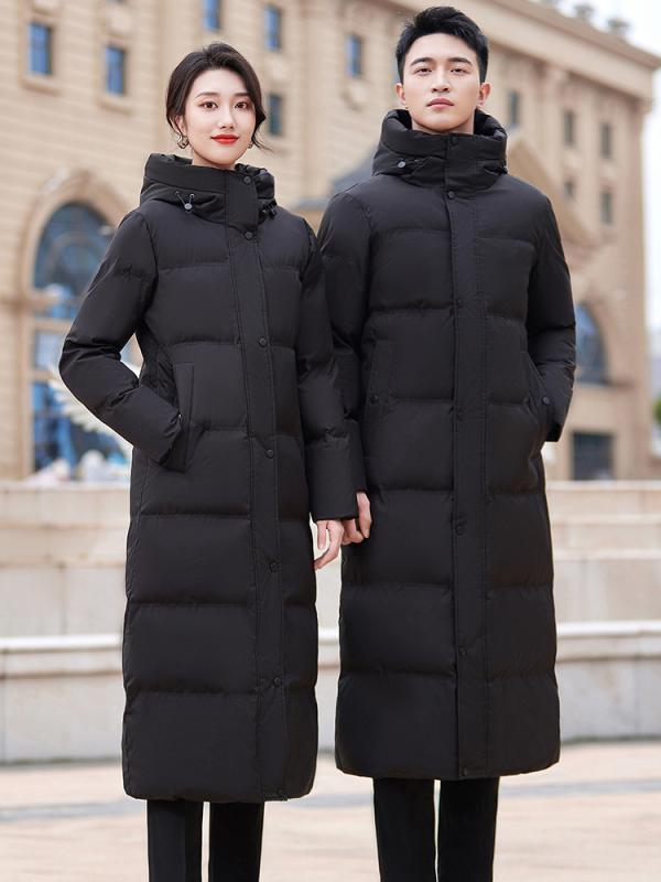レディース 厚地の外套 黒 中長丈 綿原料品 仕事服 商行為 フォーマル 通い用 かまい付ける業 秋冬 軽さ 情の籠もった 分かりやすい