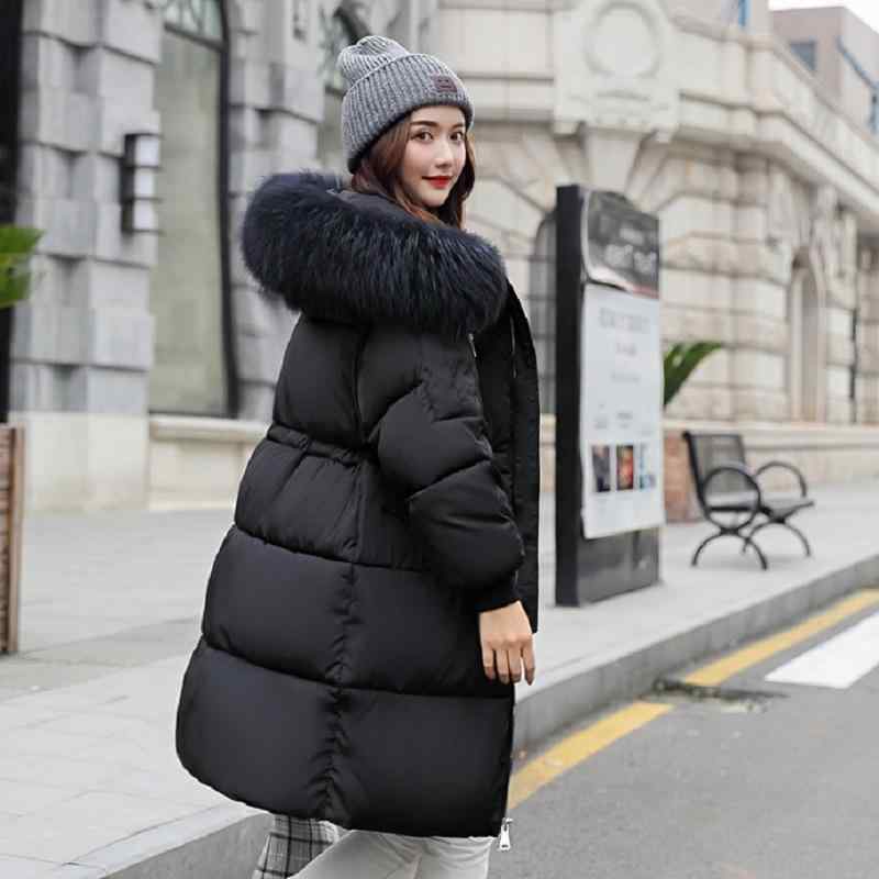 コート 女性用 中長丈 厚手 ダウン入り ファーリー襟 ボリュームシルエット 秋冬 暖か素材 コットン混 日常使い アウトドア対応 軽量 伸縮性