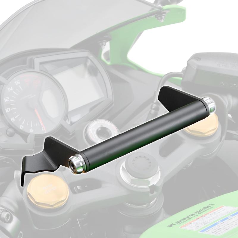 デイトナ(Daytona) Ninja ZX-25R/SE/ZX-4R SE/4RR専用 クランプバー マルチバーホルダー アッシュシルバー 19256