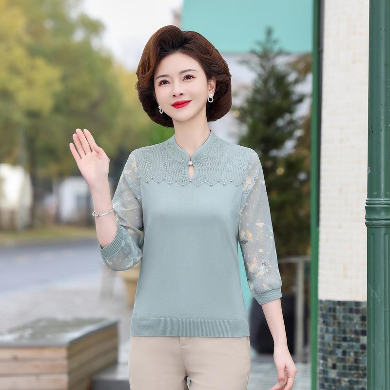 Tシャツ レディース 春夏 ママファッション 七分袖 インナー 接触冷感 素材 軽量 吸湿速乾 スタイリッシュ 普段使い