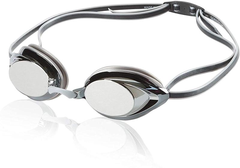 Speedo Vanquisher 2.0 ミラースイミングゴーグル ブラック