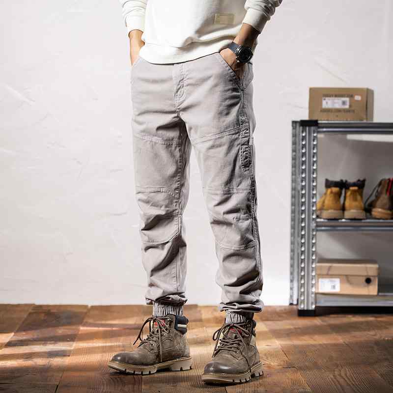 メンズ パンツ 秋冬 テーパード アウトドア カジュアル ロング ボトムス アメリカン ヴィンテージ ワーク カーゴ ティーン ストリート スタイル