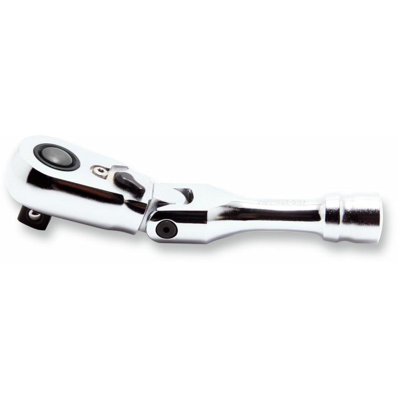 コーケン(Kohken) 3725ZSB Z-EAL 3/8"(9.5mm)SQ. ﾌﾟｯｼｭﾎﾞﾀﾝ式ﾗﾁｪｯﾄﾊﾝﾄﾞﾙ(ｼｮｰﾄ)