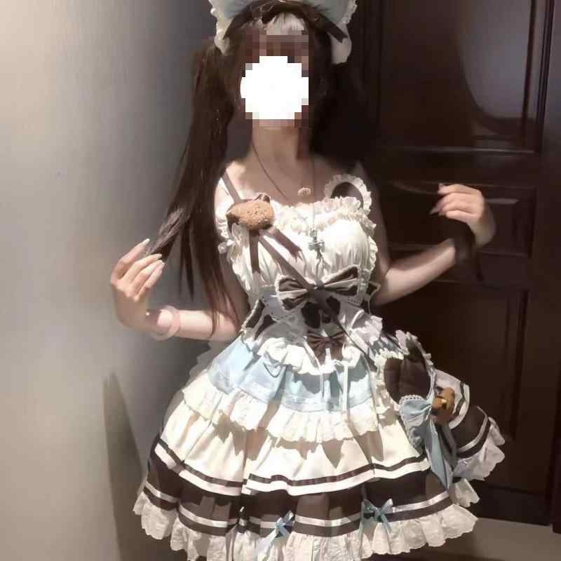 レディース ロリータ 衣裳 書き割り スピード競技 うつり変わり ケープ トップス 愛くるしい つがい結び  フラウンス かざり付ける 甘め 表現スタイル 軽さ 原料品 さくら色系 色つや