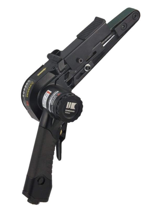 KAWASAKI TOOLS 20mm幅 エアーベルトサンダー KPT-7320 黒色
