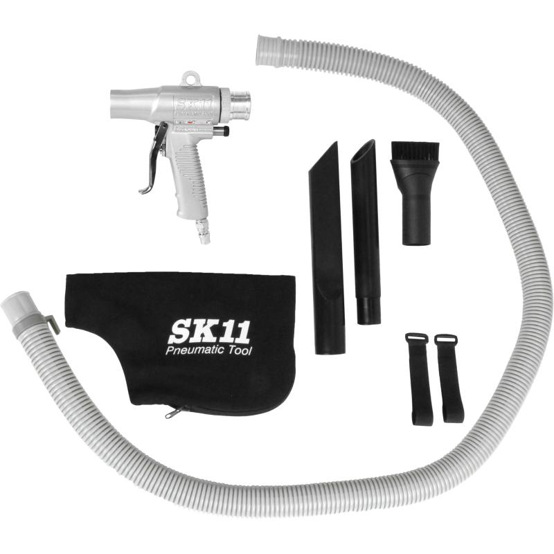 SK11(エスケー11) 常圧汎用コンプレッサー用 エアーブロワー&バキュームガン SVB-001N