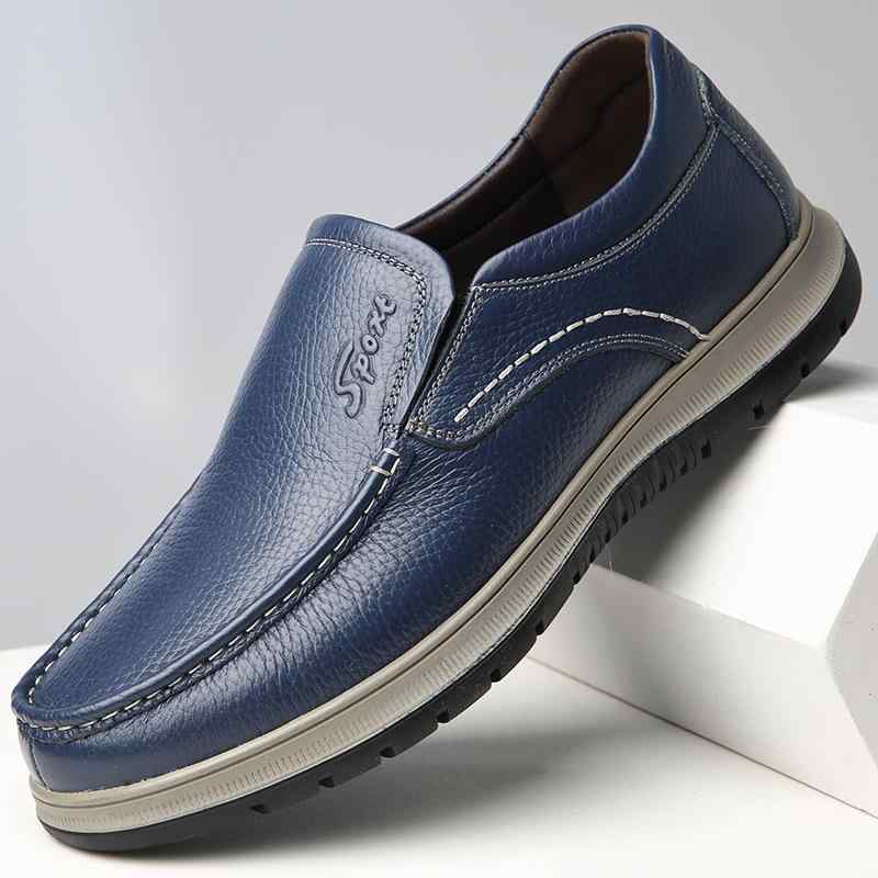 シューズ メンズ カジュアル 革靴 スリッポン イージーシューズ シンプル ベーシック 普段使い 通勤 軽量 快適 柔軟 スタイリッシュ ブラック ブラウン ビジネス カジュアル 歩きやすい 脱ぎ履き簡単