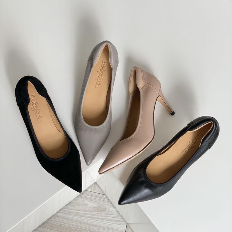 レディース ポインテッドトゥ ハイヒール パンプス 通勤用 仕事シューズ 快適 歩きやすい 軽量 伸縮性