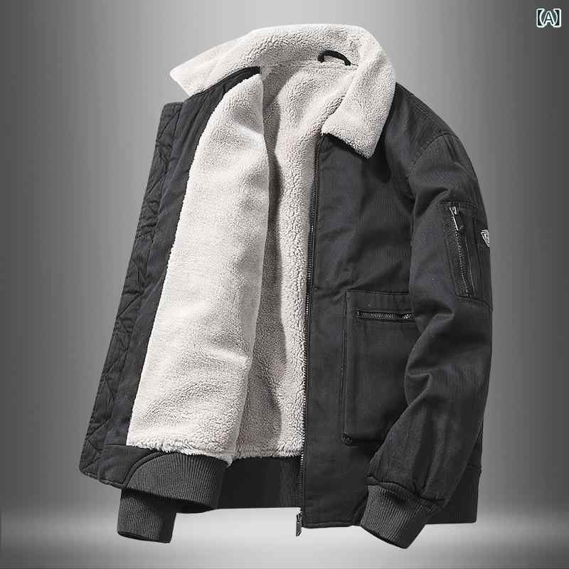 細工物上衣 メンズ 秋冬 朦々たるパッド入り口・入口 パステル色の天鵞絨風原料品 ゆったり影ぼうし 普段使い走り 心地よい 雅びやか 花の冠yd方位 生あたたかいアウター 日常着こなし