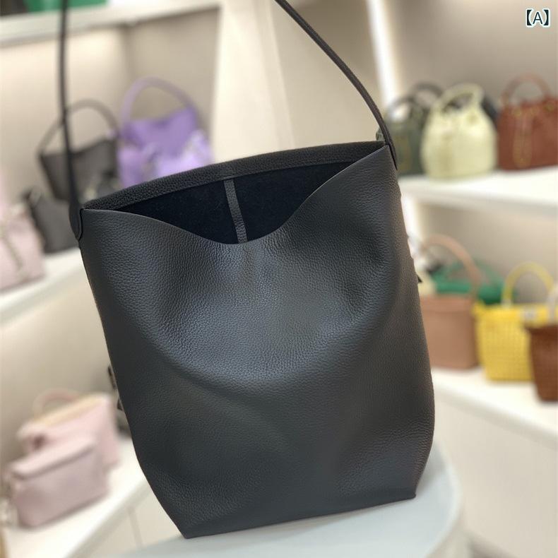 バケツバッグ レディース 革 ショルダー 斜めがけ 軽量 大容量 シンプル おしゃれ カジュアル 通勤 通学