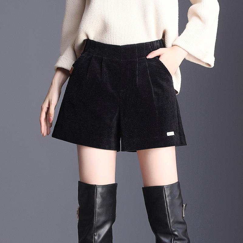 ショートパンツ レディース ハイウエスト Aライン ワイドレッグ 短丈 ゆったり カジュアル