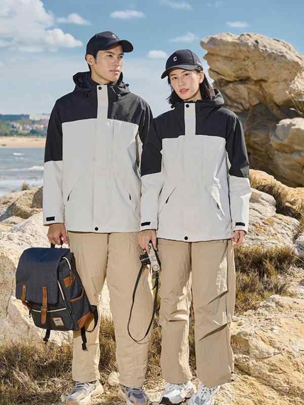 ソフトシェルジャケット レディース 防風防水 三合一 二件セット