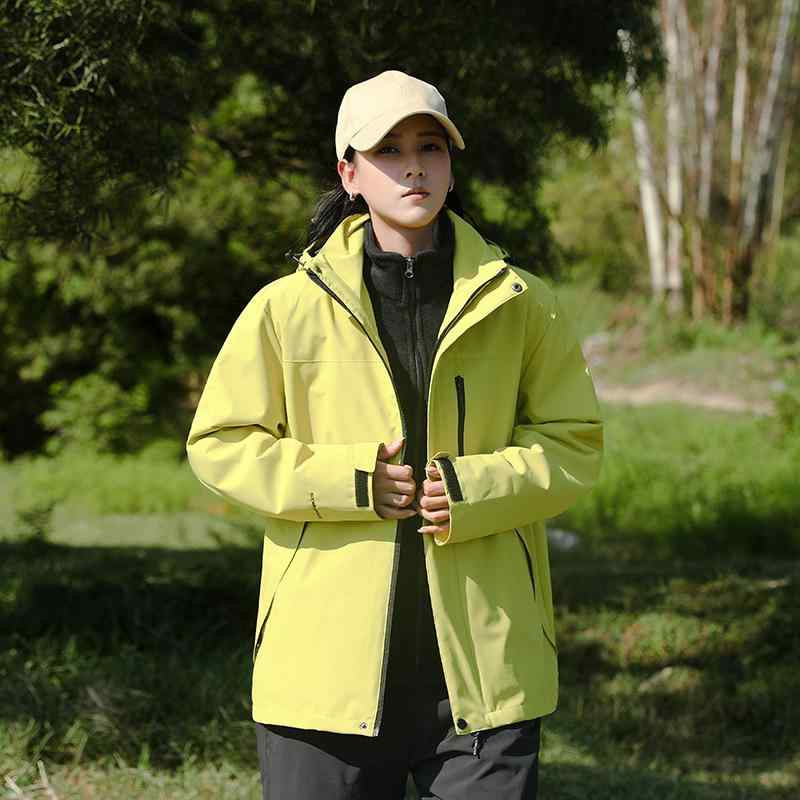 登山ジャケット レディース 防風 防水 三合一 アウトドア 男女兼用対応