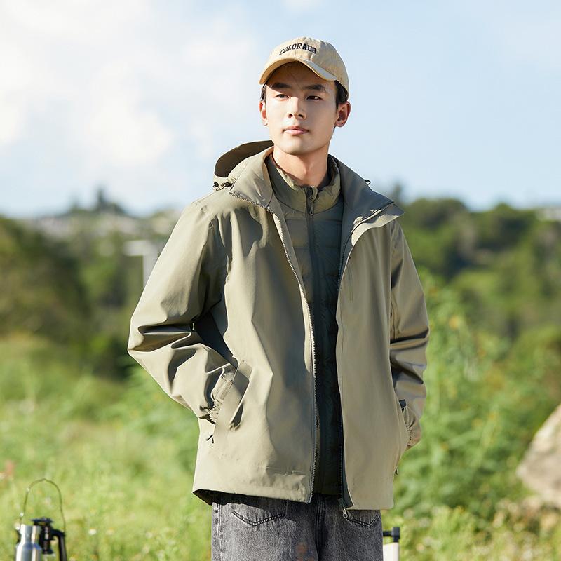 登山ジャケット レディース 防風防水 着脱式3in1 保暖 秋冬 トレッキングウェア アウトドア