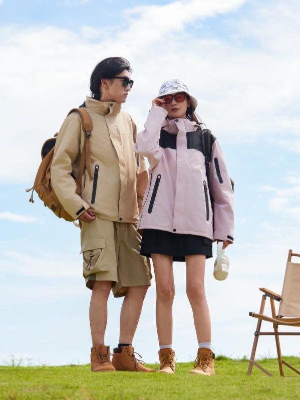 ジャケット メンズ 防水 保暖 三合一 取り外し可能 アウトドア 作業服対応