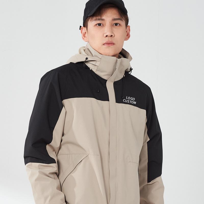 登山ジャケット レディース 分解式 三合一 防風 防水 二重構造 セット