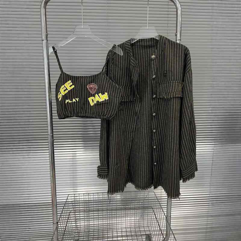 ティーシャツ レディース 透かし彫り柄 POLOハラ ゆったり トップ 刷り上げる 貯蔵タンクいの一番 吊り紐 2点書き割り