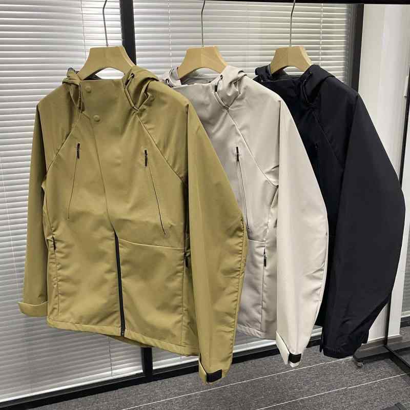 フリースジャケット メンズ 防風雨合羽 ホンブルグ帽甲殻 アウター